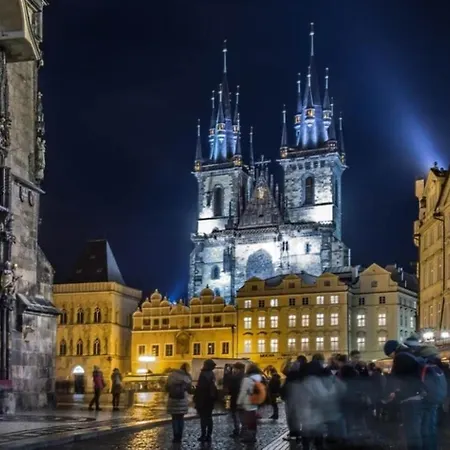 With Terrace In Center Praga
